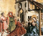 WITZ, Konrad Adoration of the Magi  hfy oil painting